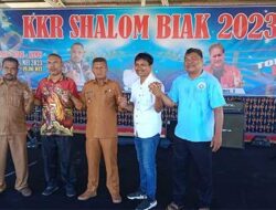 Pemda Biak Apresiasi, Wabup Ajak Umat Nasrani Hadiri KKR Shalom 2023