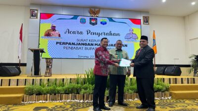 Berkinerja Baik, Mendagri Perpanjang SK Pj Bupati Tambrauw Engelbertus G. Kocu