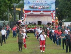 Olahraga Bersama TNI-Polri dan Forkopimda Untuk Maluku Sejahtera