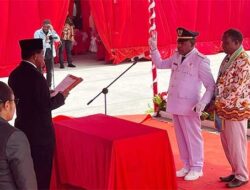 Doren Wakerkwa Resmi Jabat Pj Bupati Lanny Jaya