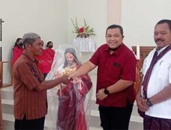 Dukung Pembangunan Gereja, Umat Katolik Apresiasi Bantuan Polda Papua