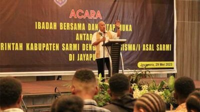 Tegaskan Anak Asli Harus Pimpin Sarmi, Masnembra : Komitmen Ini Harus Diwujudkan