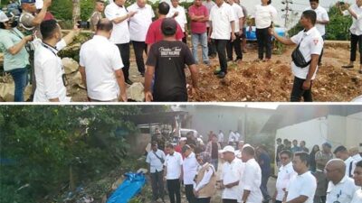 Penjabat dan OPD Terkait Tinjau Kawasan Terdampak Longsor di Kota Ambon