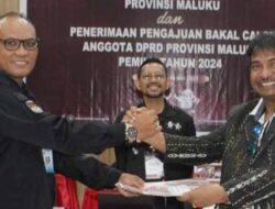 Resmi Daftar di KPU Maluku, Melki Frans Siap Bersaing dengan 4 Petahana DPD RI