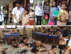 Manajemen Bonteh Teh Manis Gelar Lomba Menggambar dan Mewarnai di SDN 3 Hative Besar
