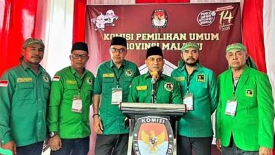 PPP daftar KPU Maluku