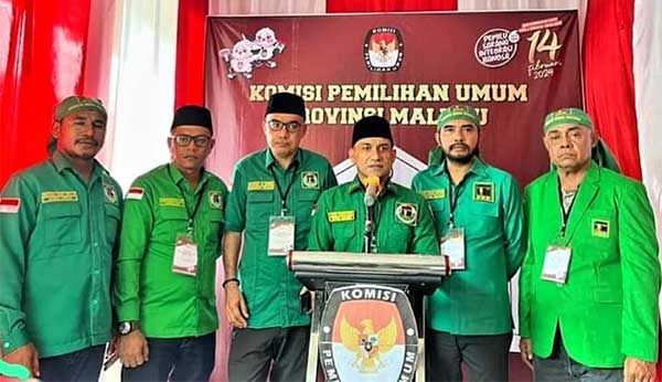 PPP daftar KPU Maluku