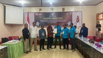 Partai Gelora Biak Daftarkan 25 Bacaleg, Targetkan 5 Kursi di Pemilu 2024