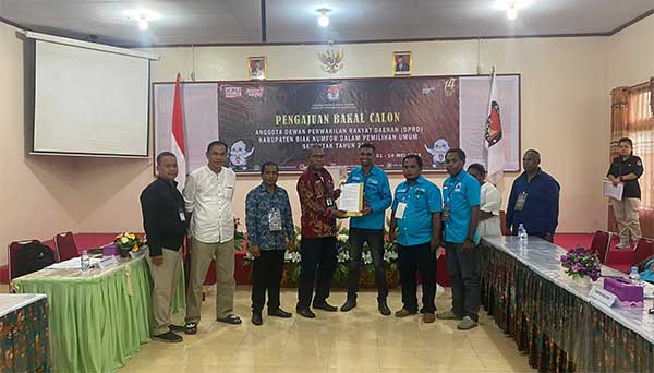 Paarai Geora Biak Daftar diri