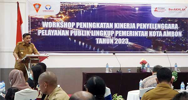 Penjabat Walikota Amq Workshop Pelayanan Publik