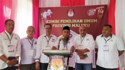 Perindo Daftar KPU Maluku