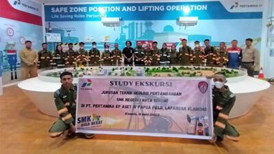 SKK Migas-Pertamina EP Papua Dukung Pendidikan Melalui Kunjungan Lapangan, Ini Tujuannya