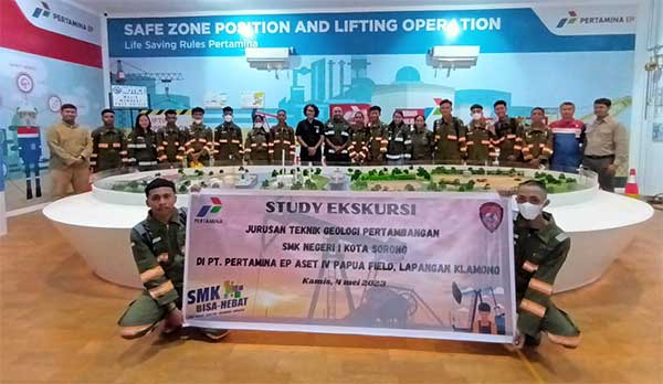 SKK Migas Pertamina EP Papua SMKN 1 Kota Sorong