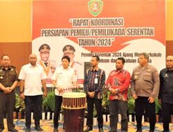 Buka Rakor Persiapan Pemilu-Pemilukada Serentak 2024, Sekda Maluku Tekankan Sejumlah Hal