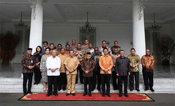 Wapres RI n Kepala Daerah dr Tanah Papua