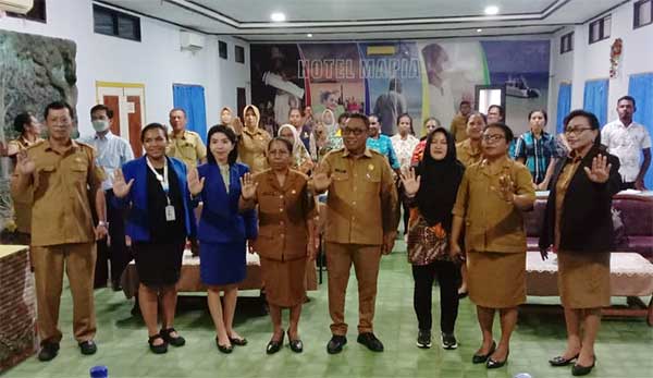 BKKBN Papua-DP3AKB Biak Gelar Pengembangan Model Kemitraan Peduli Stunting 1 BKKBN Papua DP3AKB Biak Gelar Pematangan Model Stunting