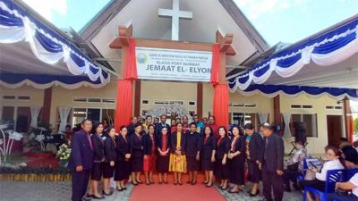 GKI El-Elyon Resmi Jadi Jemaat Mandiri Klasis Port Numbay