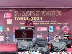 Kirab Pemilu 2024, Ini Harapan Penjabat  ke Seluruh Masyarakat di Kota Ambon