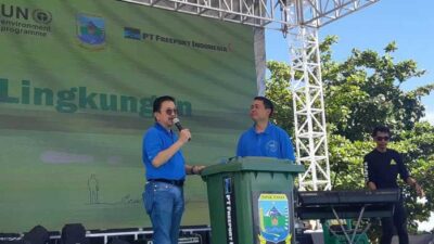 Pemprov Papua Tengah Dapat Bantuan 500 Tempat Sampah dari Freeport