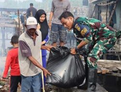 Lantamal IX Ambon Bersih-bersih Pantai di SBB, Wujud Peduli Lingkungan