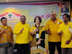 Istri Pj Gubernur Caleg Senayan Dapil Papua Barat, DPP Golkar : Direstui Suaminya