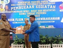 9 Daerah di Papua Ramaikan Lomba Minat, Bakat dan Kreativitas Siswa