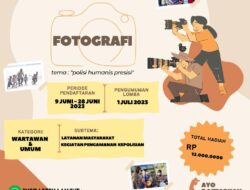 Ayo ! Ikuti Lomba Fotografi Yang Digelar Polda Papua Barat Kategori Umum dan Wartawan