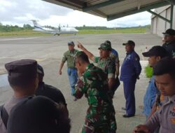 Bupati Kasihiw Tinjau Bandara Babo Persiapan Kunker Wapres RI