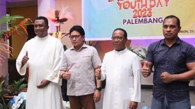 Kontingen IYD OMK Keuskupan Amboina Dilepas ke Palembang, Ini Pesan Gubernur Murad