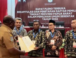 KPU Papua Barat Resmi Tetapkan DPT Pemilu 2024, Ini Sebarannya