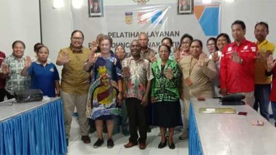 UNICEF Papua DP3AKB Biak Pelatihan Layanan Anak