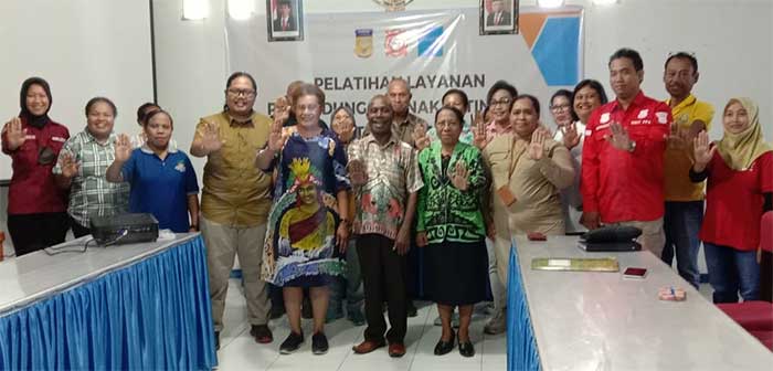 UNICEF Papua DP3AKB Biak Pelatihan Layanan Anak