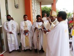 Resmi Gereja Hati Kudus Yesus Koya Barat, Uskup Jayapura Beri Pesan Penting