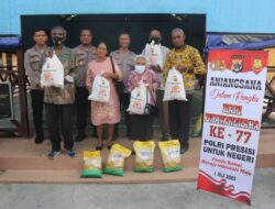 Anjangsana Polda Papua Jelang Hari Bhayangkara ke-77 Tahun 2023