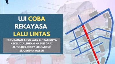 Dishub Ambon Rekayasa Lalin Mulai 17 Juli, Jalan Cenderawasih Berubah Arah