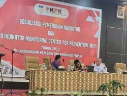 Gubernur Dorong OPD Papua Kerja Keras Tingkatkan Capaian MCP 2023