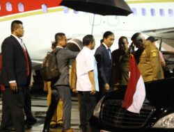 Presiden RI Joko Widodo Disambut Mendagri Didampingi Pj Gubenur Papua Barat