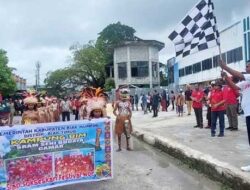 Parade Wor dan Gerak Jalan Wos Byak Meriahkan Festival BMW 2023