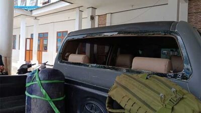 Satgas Damai Cartenz Dihadang OTK di Dogiyai, 2 Polisi Terluka