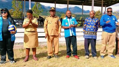 Distrik Ilugwa Gelar Giat Olahraga Sambut HUT RI ke 78, KNPI Mamteng Apresiasi