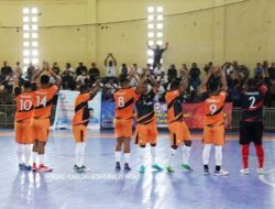 Bungkam Kemenkes 3-0, Tim Futsal Korpri Papua Lolos 32 Besar