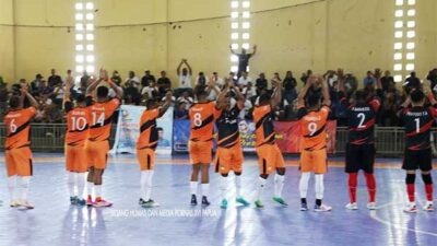 Bungkam Kemenkes 3-0, Tim Futsal Korpri Papua Lolos 32 Besar