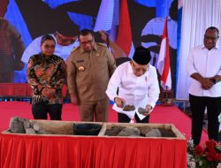 Letakan Batu Pertama Pembangunan Pusat Kantor Pemprov PBD, Wapres : Perluas Jangkauan Pelayanan