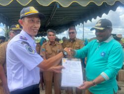 Hibahkan Lahan Bandara Babo, Bupati Kasihiw Harap Diperpanjang