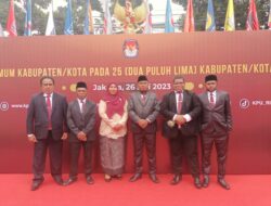 KPU Kabupaten Tambrauw Periode 2023-2028 Resmi Dipimpin Saharul Abdul Karim