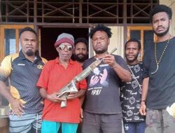 Warga Temukan Senpi Saat Mancing di Sungai Digoel, Ternyata Milik Polres Pegubin