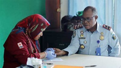 Imigrasi Biak Donor darah Peringati HDKD 78