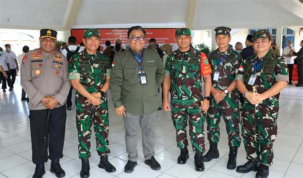 Kapolda Pap Dampingi Kunker Wapres RI