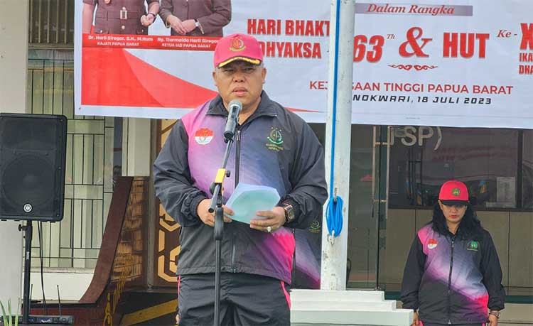 Kejati PB Gelar POR HBA 63 Tahun3