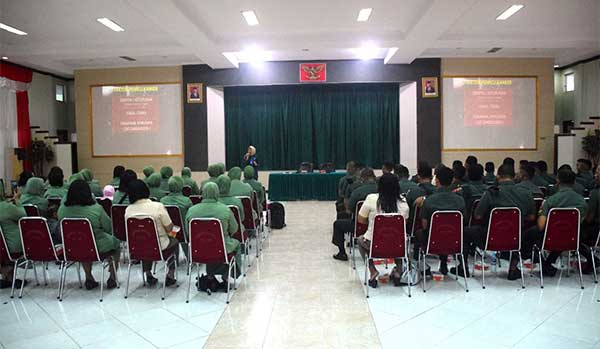 Korem 151 Binaiya Sos Cegah Kanker Tumor